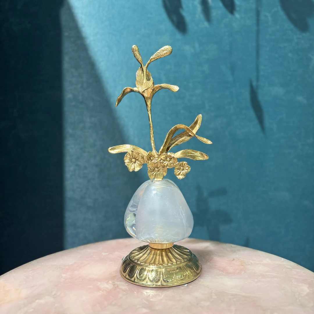 T100水晶装饰桌面玄关摆件
