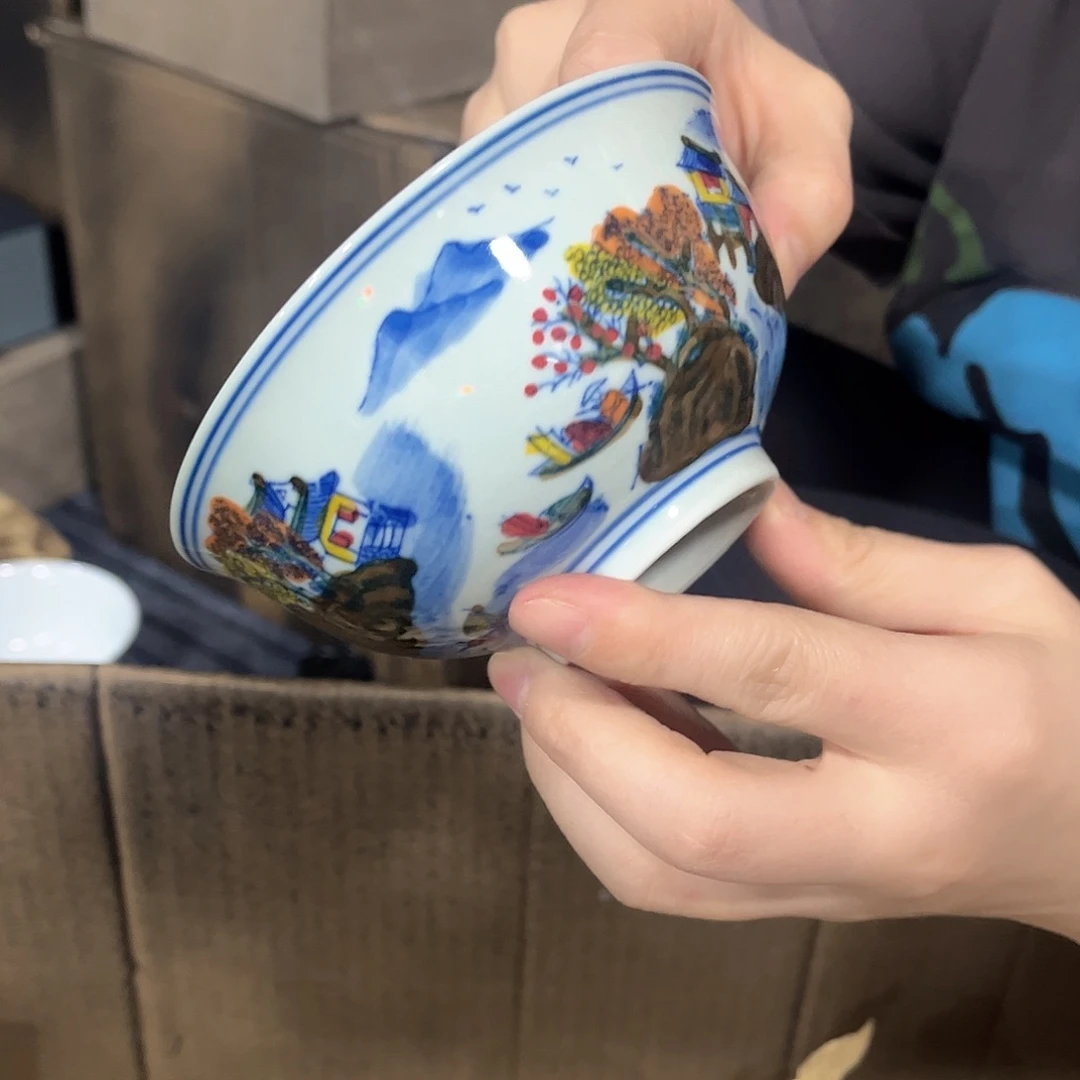 摆件/////景德镇陶瓷器。碗。