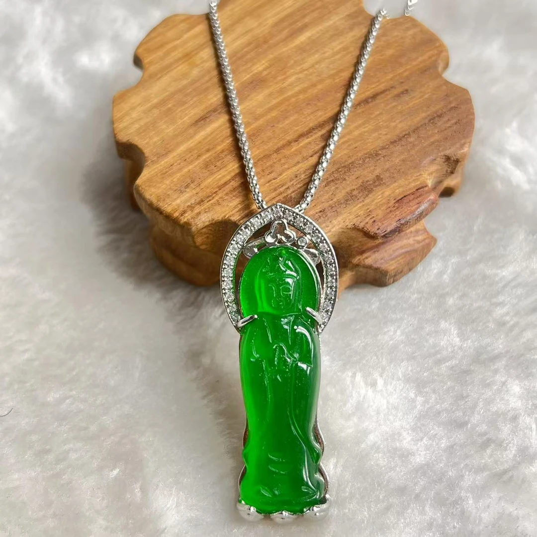 绿观音时尚吊坠美观大气美轮美奂尽显魅力