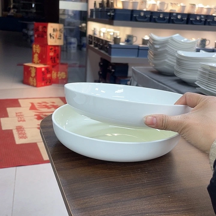 45%以上骨粉骨瓷2个8寸窝盘