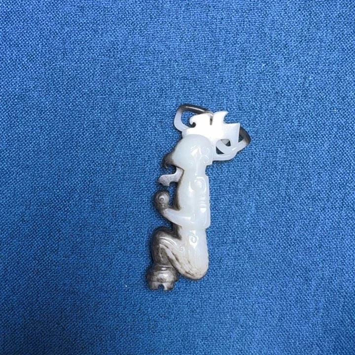 和田玉（糖玉）挂件未镶嵌