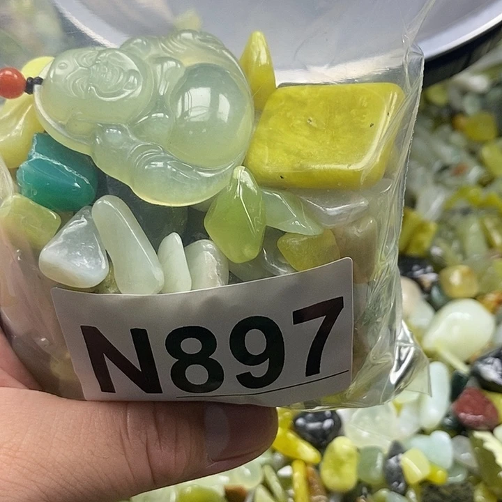 未镶嵌蛇纹石玉鱼缸石
