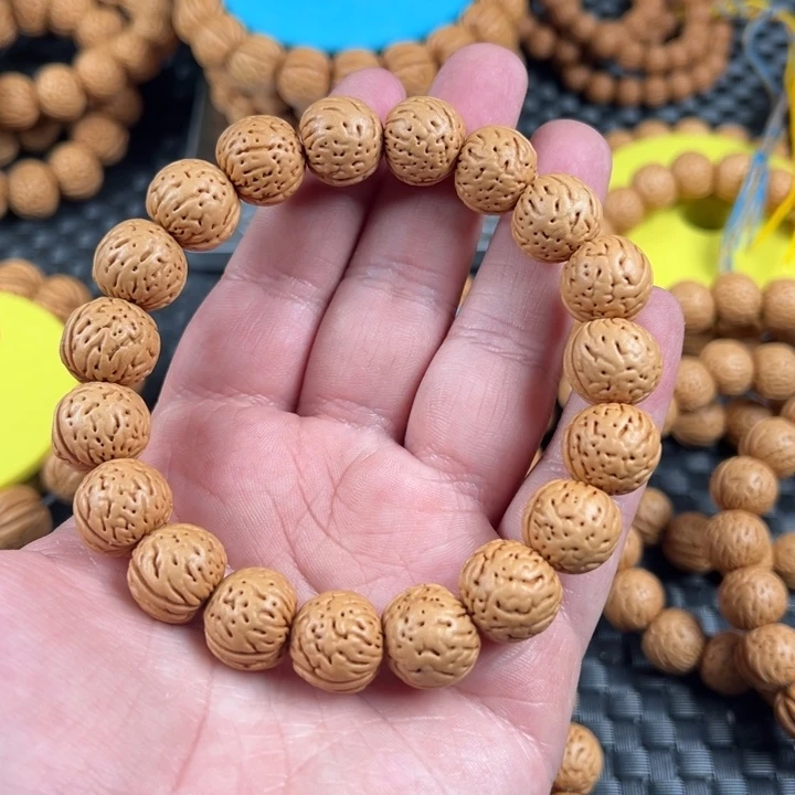 桃核手串14金丹桃核