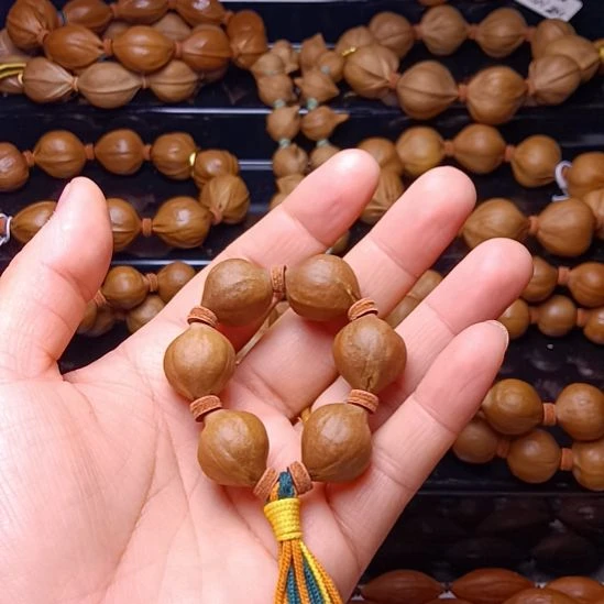 手串/手链橄榄核橄榄核手串捻蒜头蜜挑臀1.5