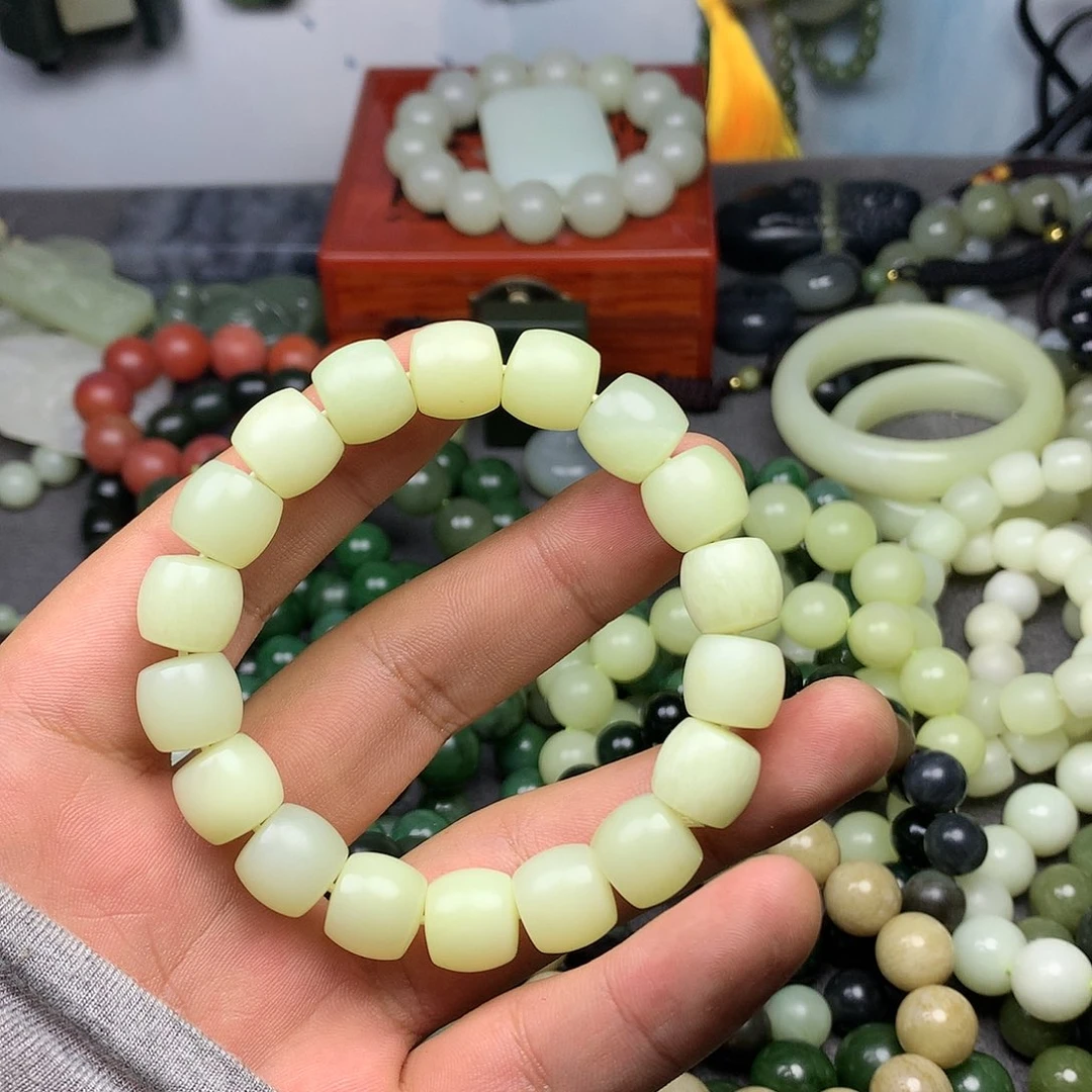 和田玉手链未镶嵌