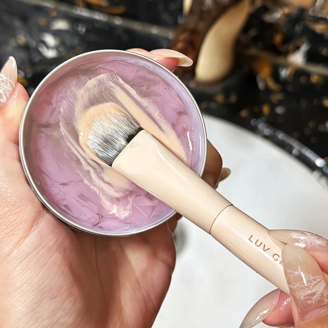 洗过才知道 化妆刷里真的很脏！刷子清洗清洁皂粉扑清洁工具神器