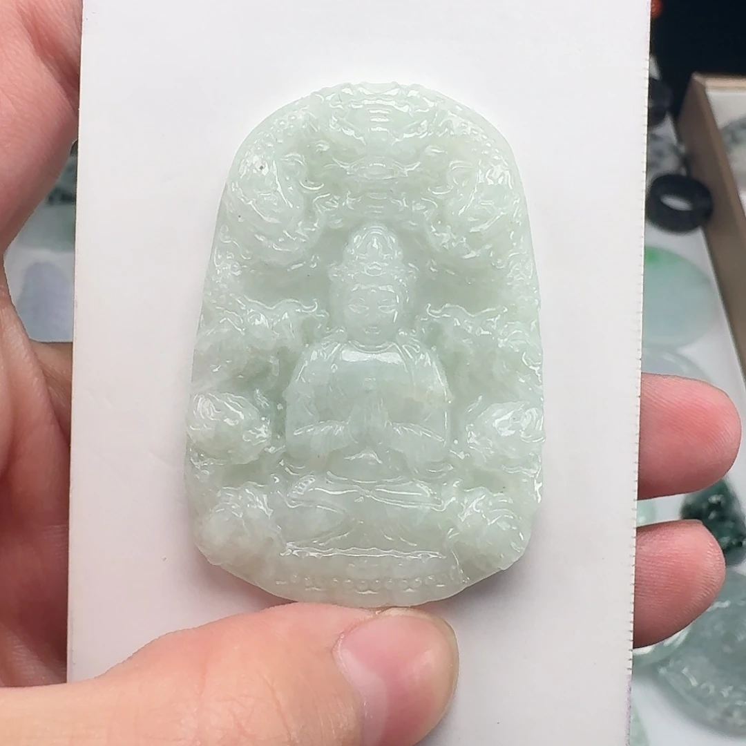 翡翠未镶嵌颈饰天然翡翠