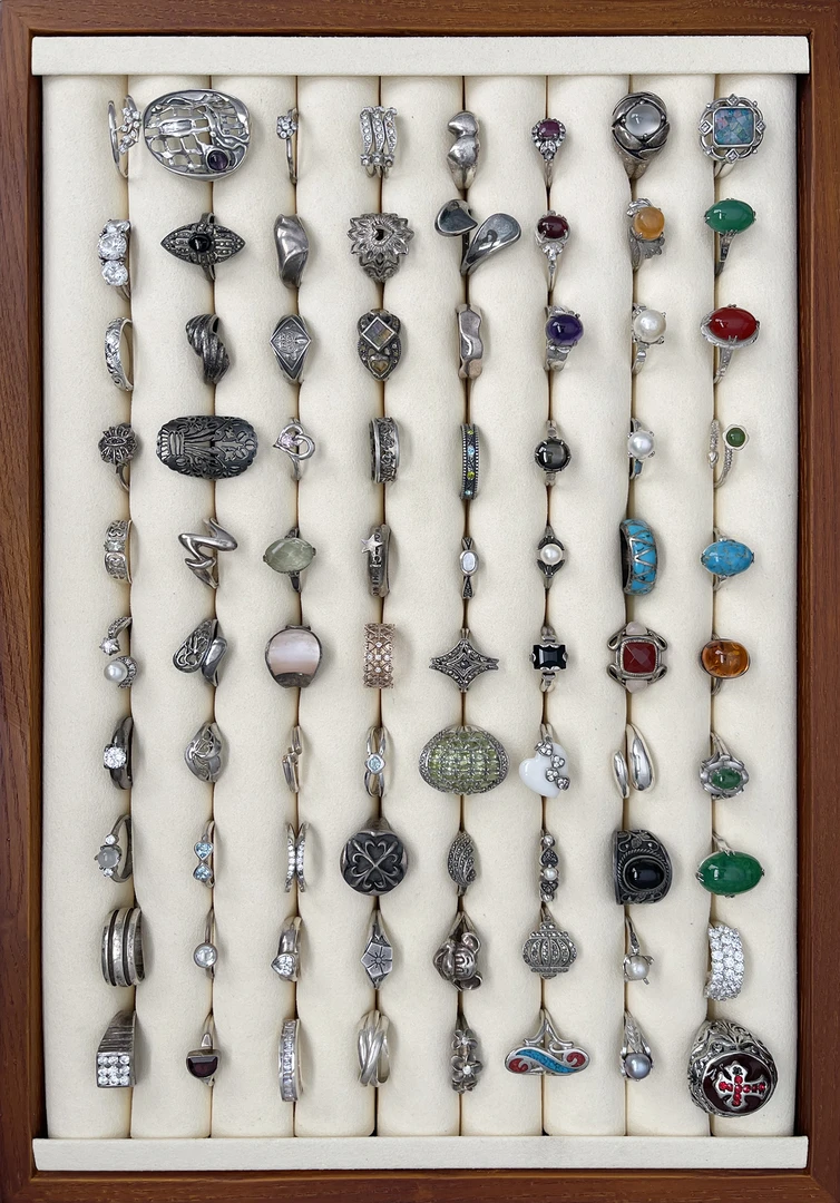 合金玻璃胸针 合金胸针 中古饰品 vintage 9.9-189