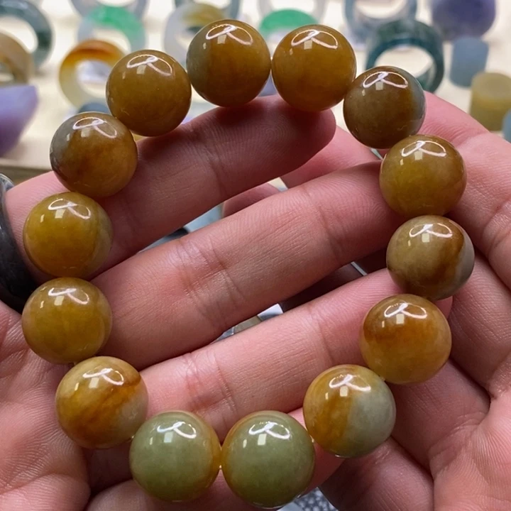 翡翠未镶嵌手链翡翠手链