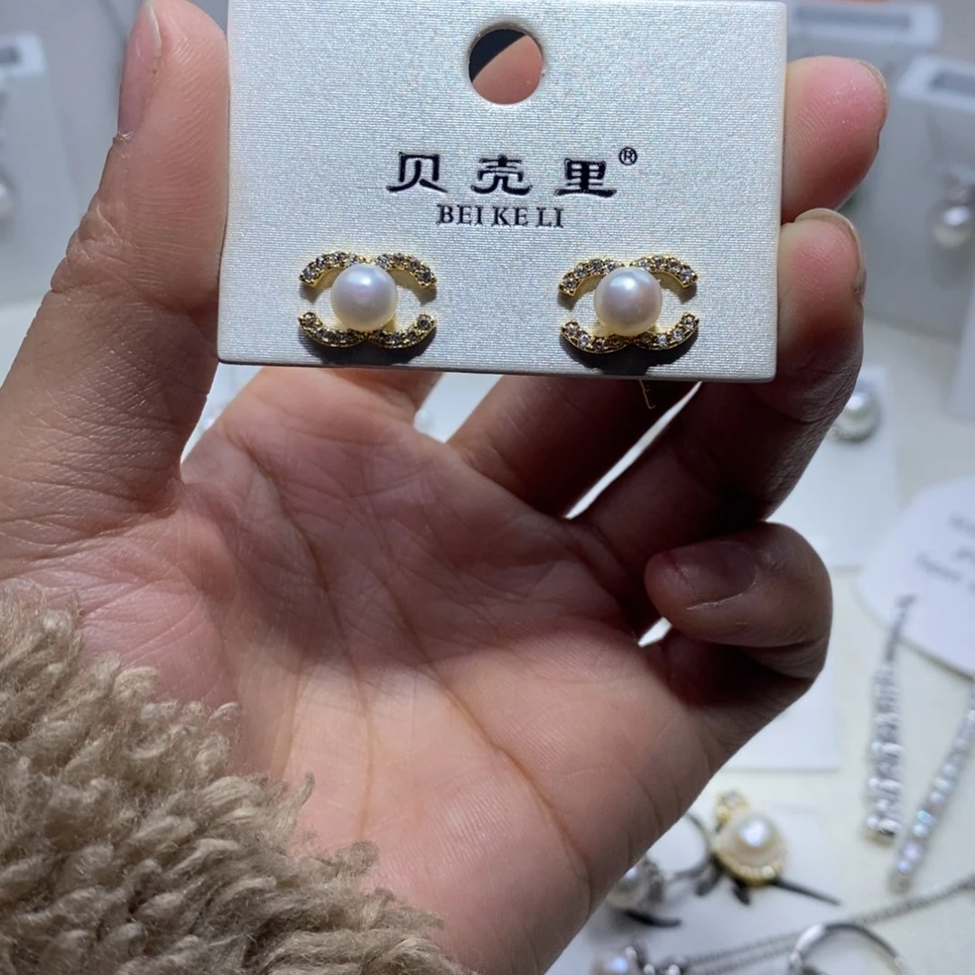 耳饰淡水珍珠未镶嵌