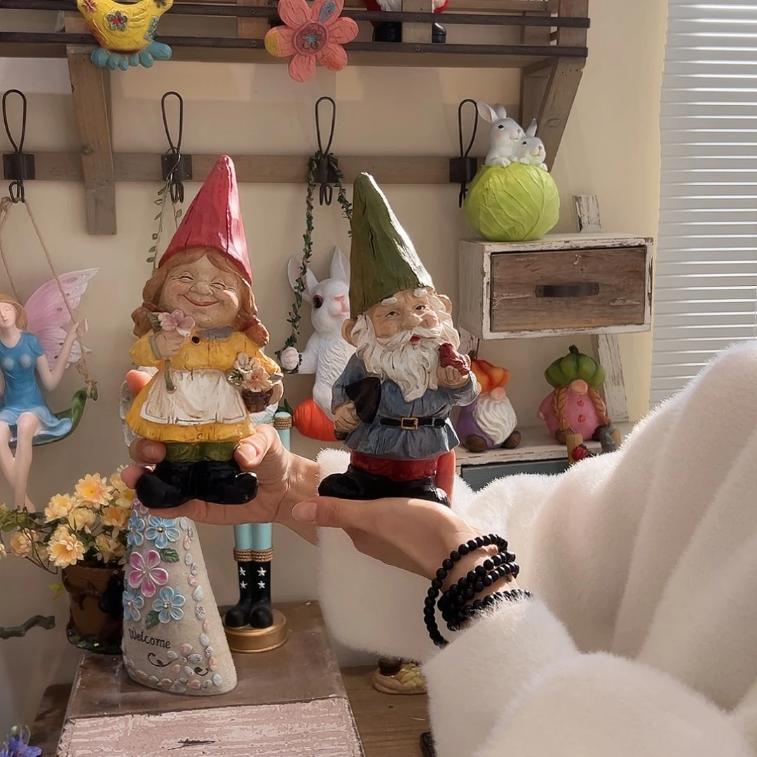 花园摆件红红火火