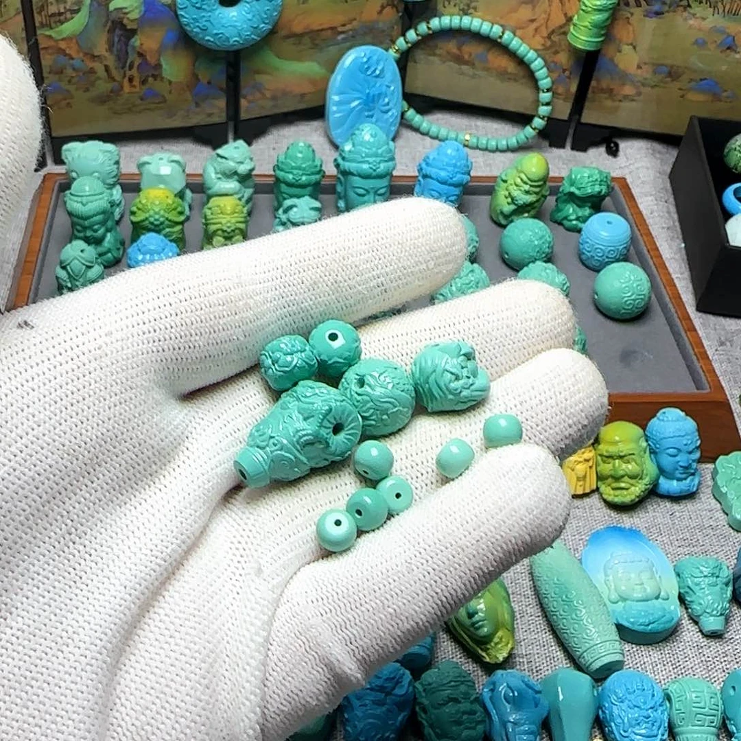 自***缘湖北原矿直播间，配珠，配饰