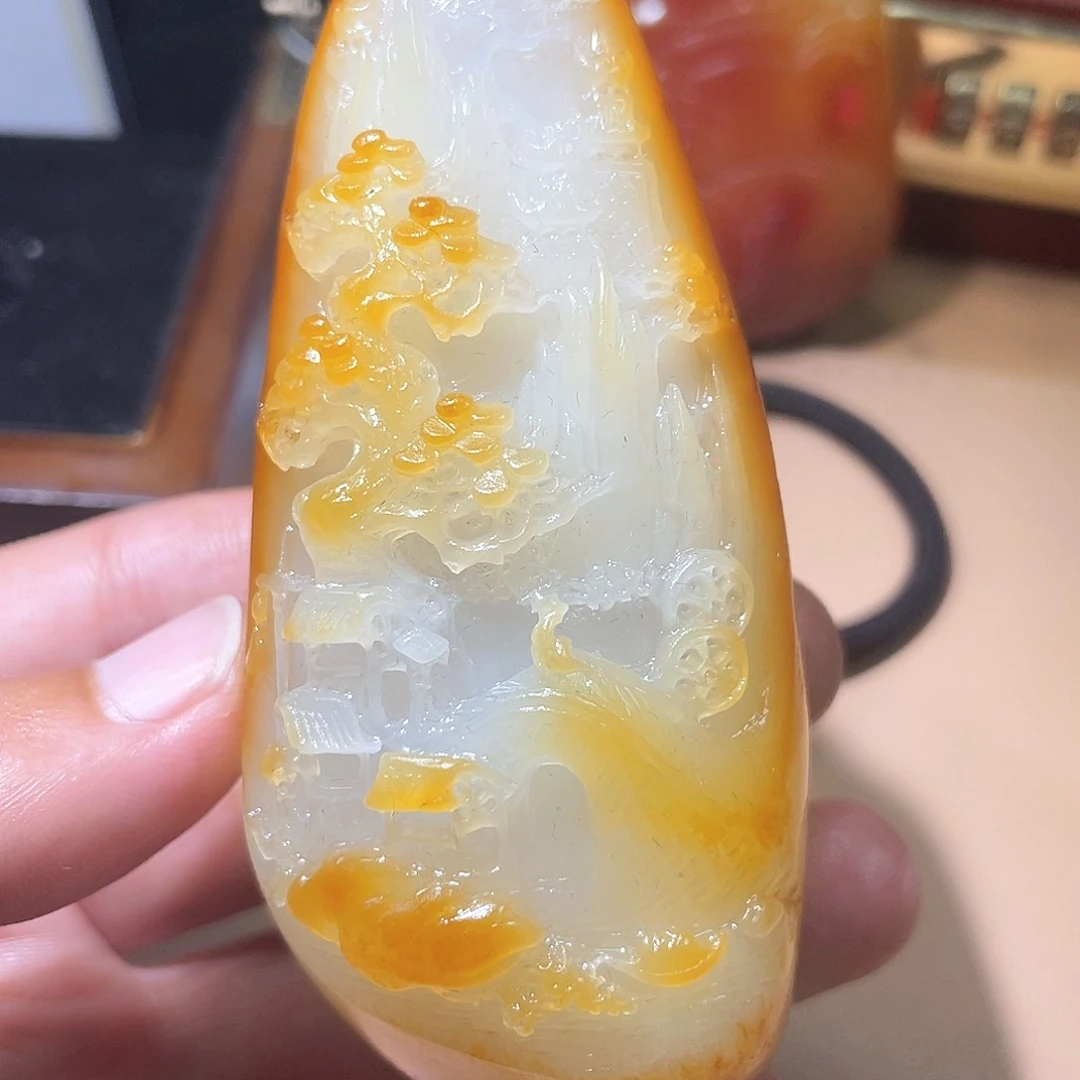 和田玉颈饰未镶嵌A7