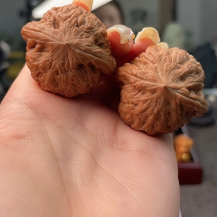 文玩核桃把件钻铁锤妹妹