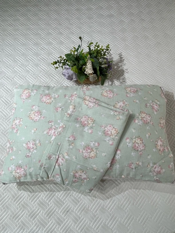 田园风纱布枕套48*74微瑕～W227（大小不一）