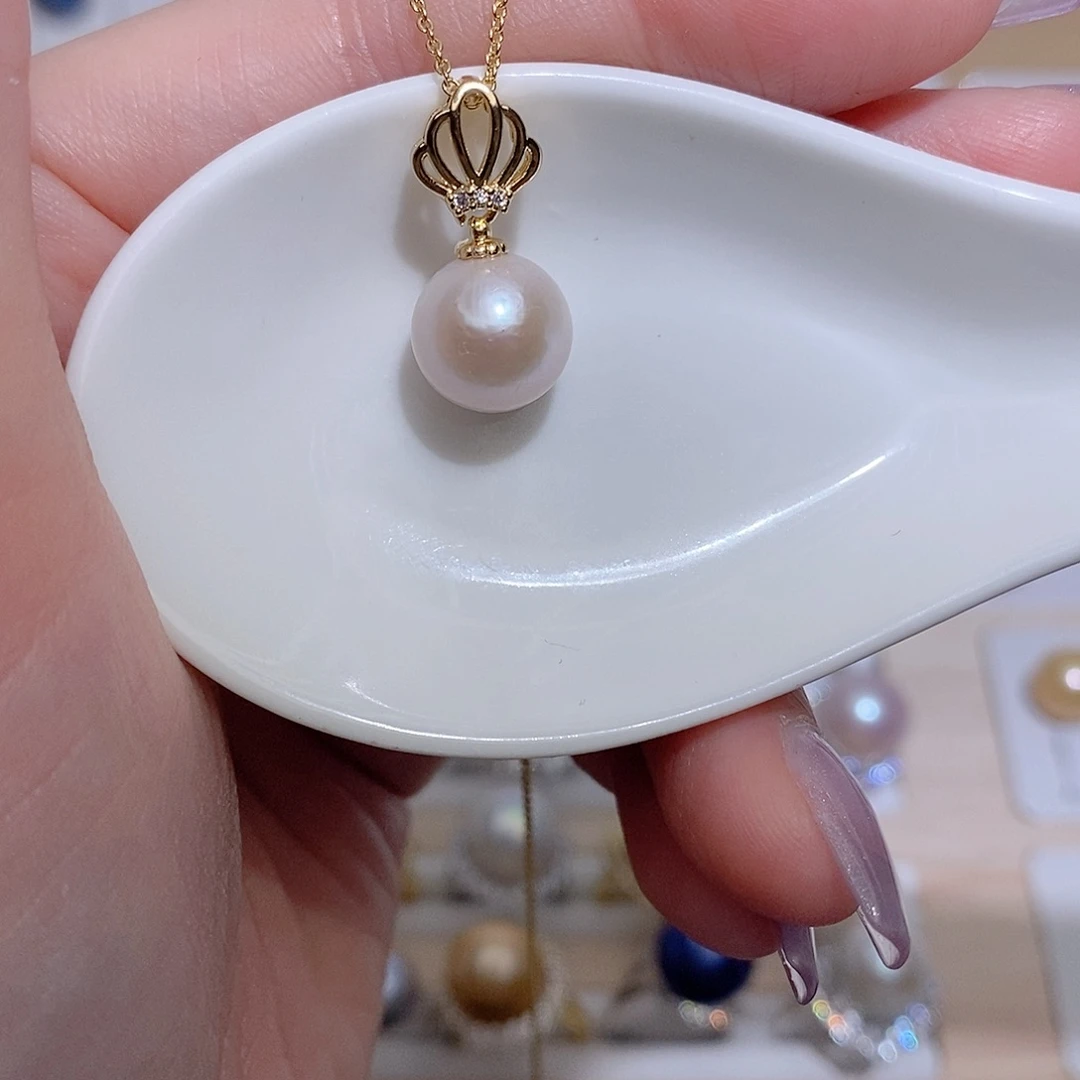 淡水珍珠未镶嵌吊坠(赠链)s y