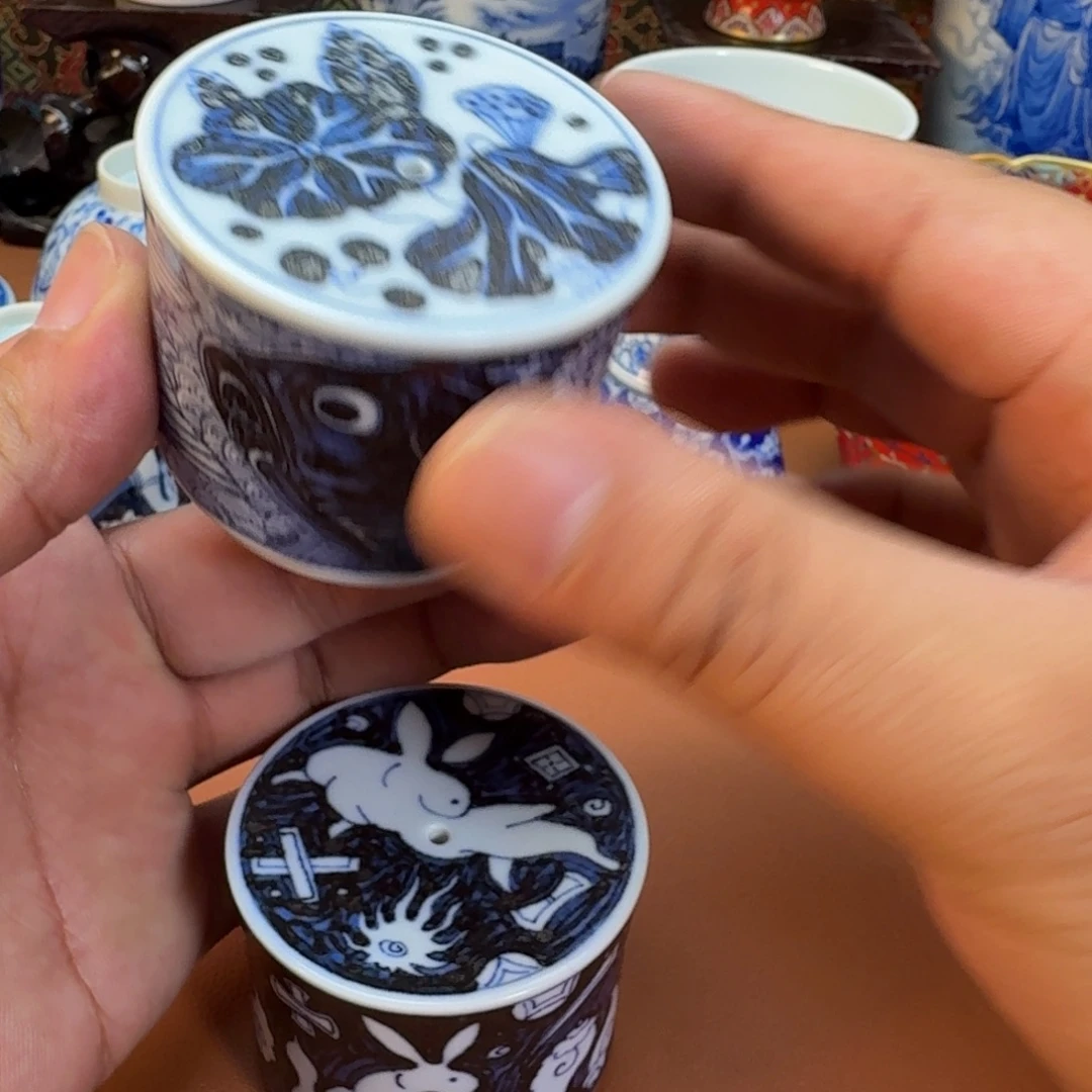 杯子景德镇全手工手绘陶瓷