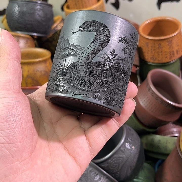 茶杯紫砂全手工紫砂主人杯