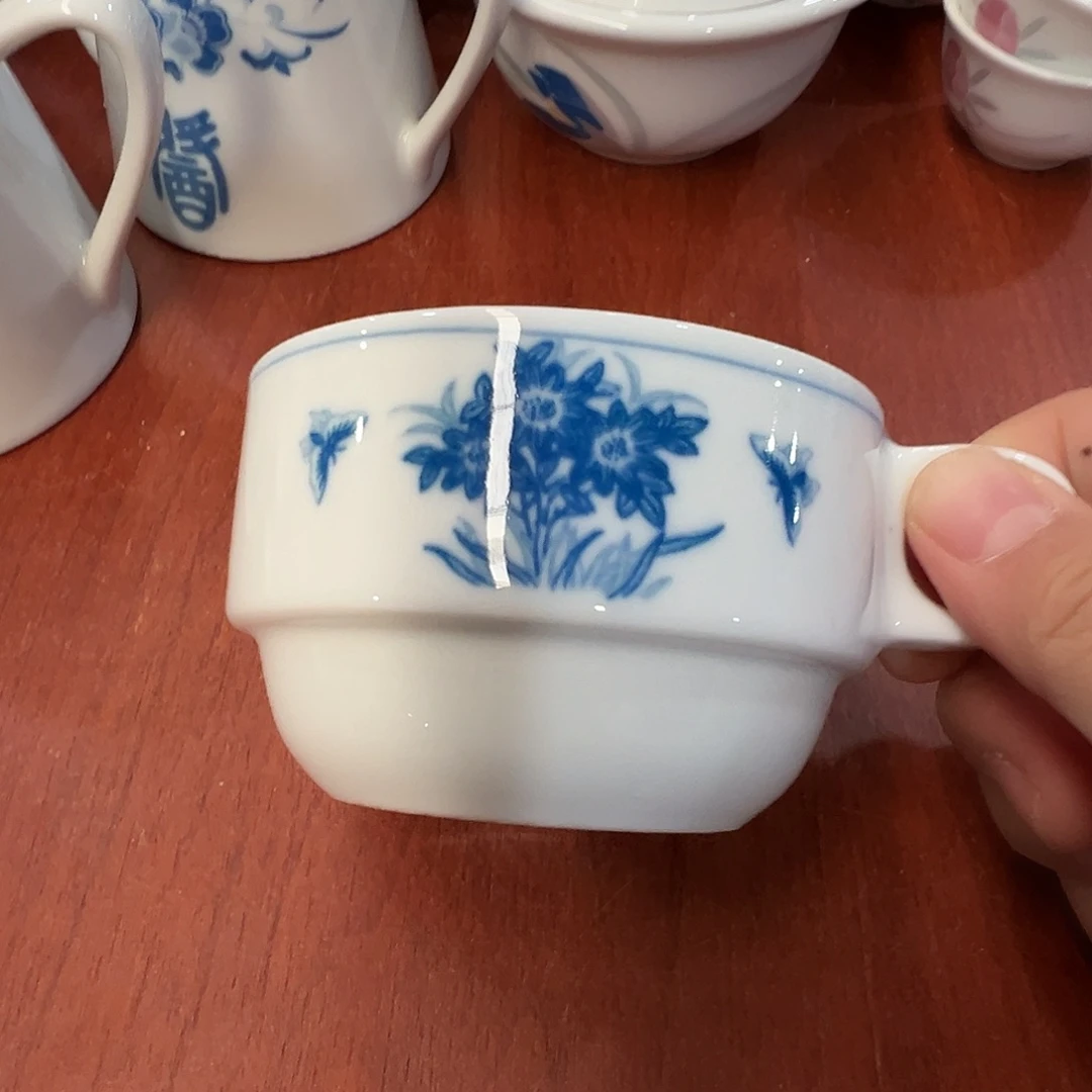 醴陵瓷直播供货基地咖啡杯