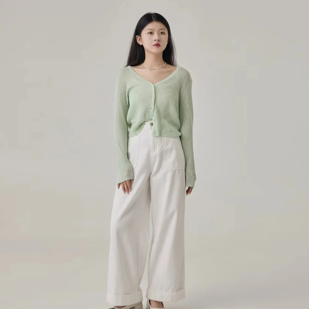 【维恩】小清新洋气温柔风针织开衫2025冬季新款七号铺品牌女装
