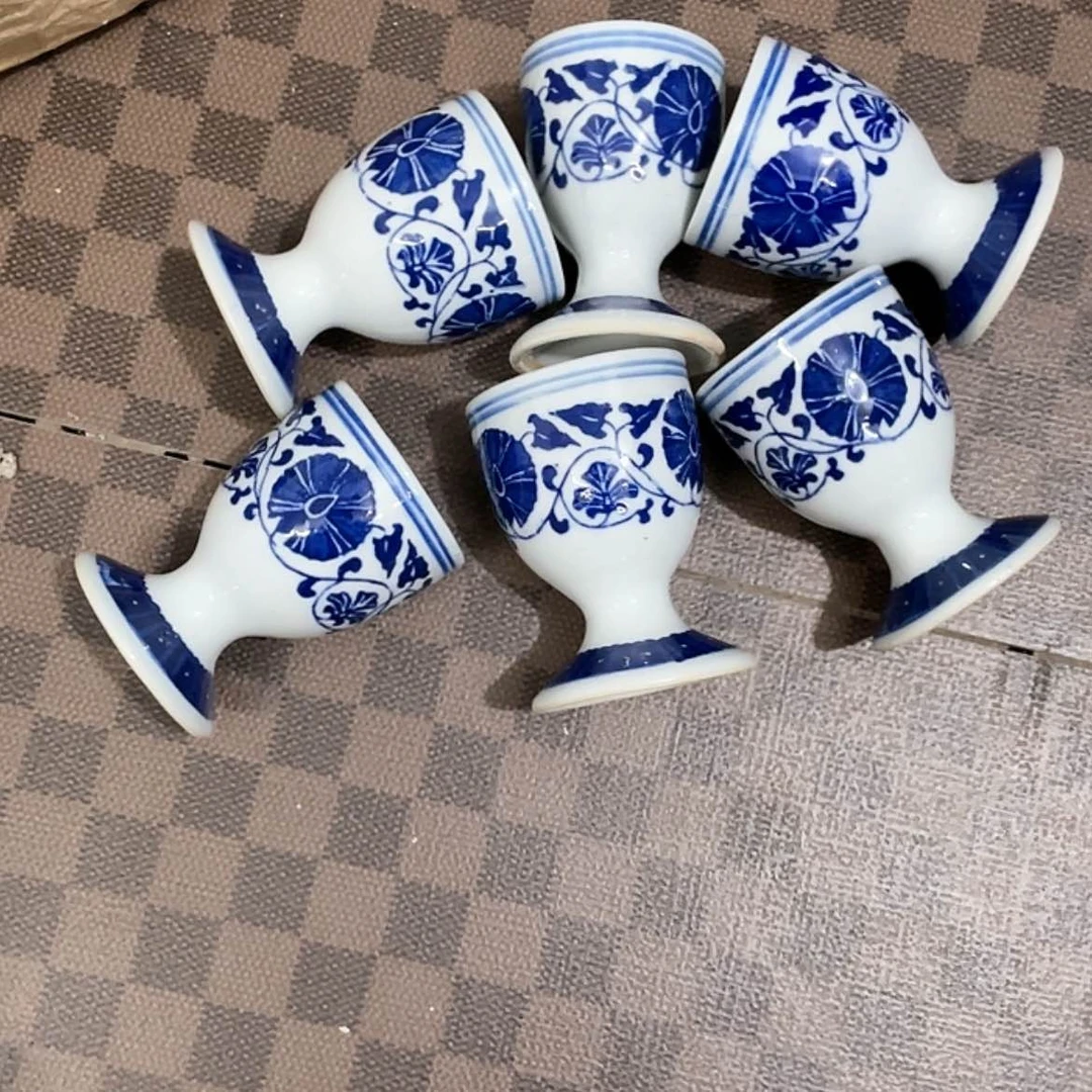【闪购商品】瓷片行**卡景德镇陶瓷6个