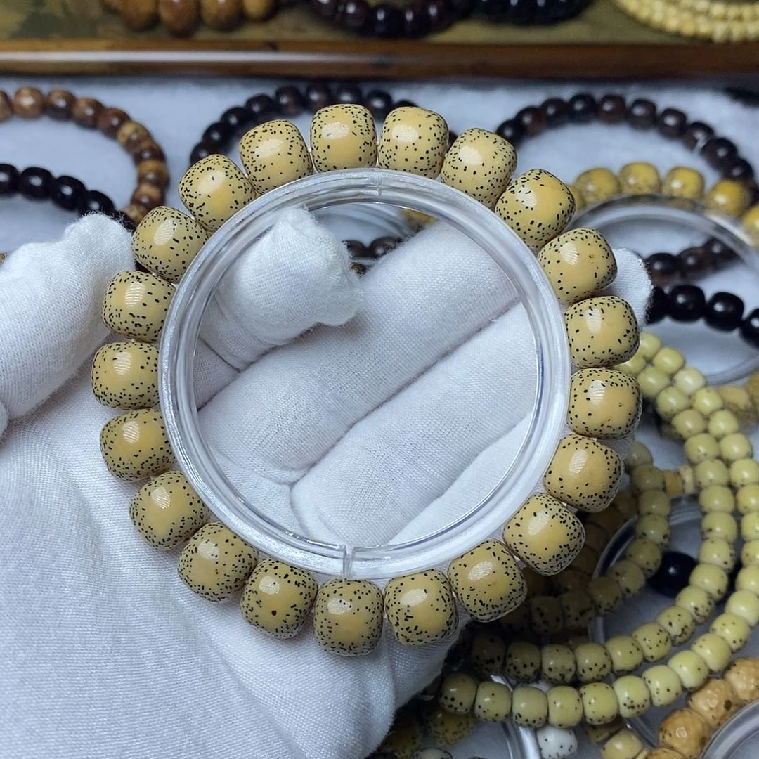 星月菩提手串素***美11.5双留白