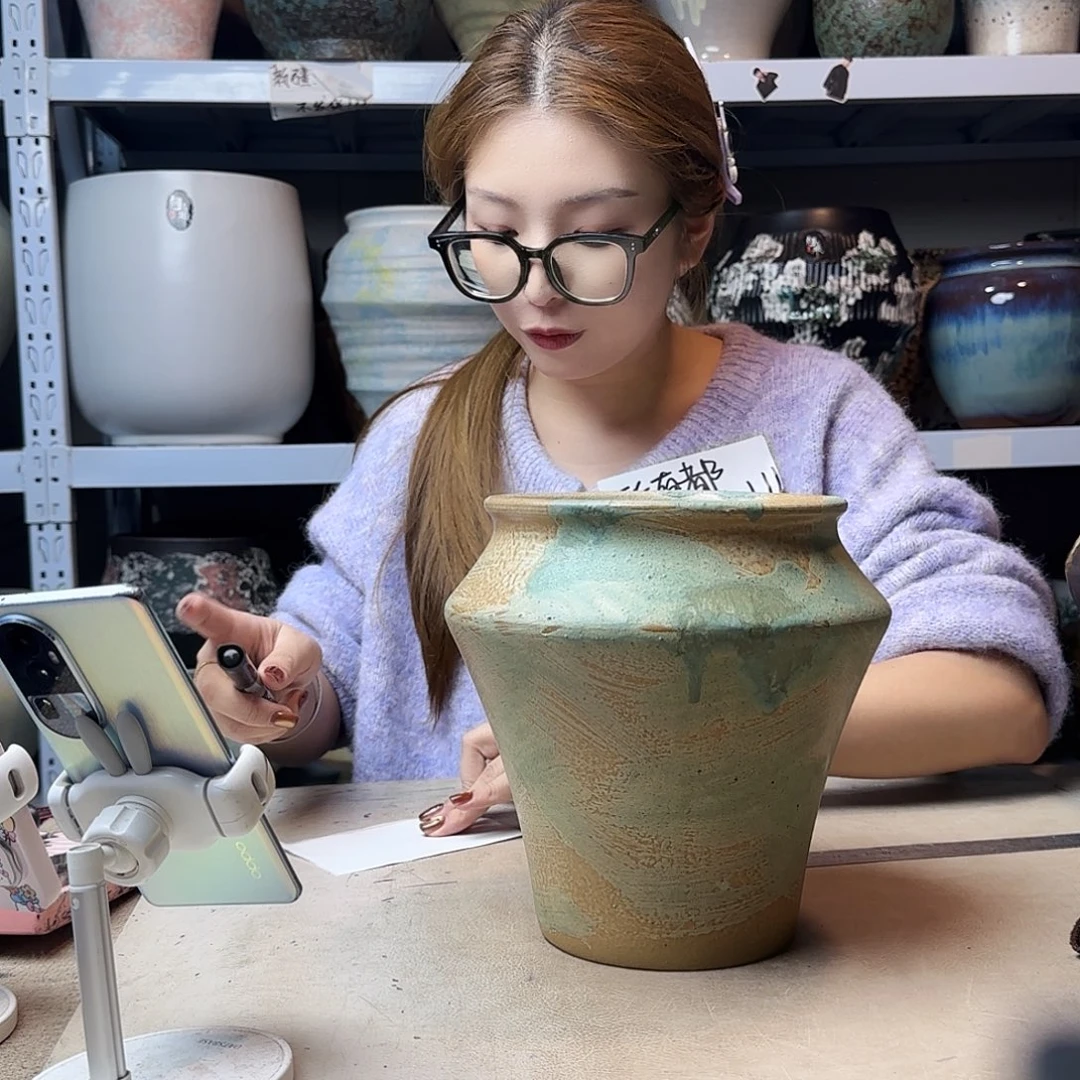 17@21紫砂花盆尺寸