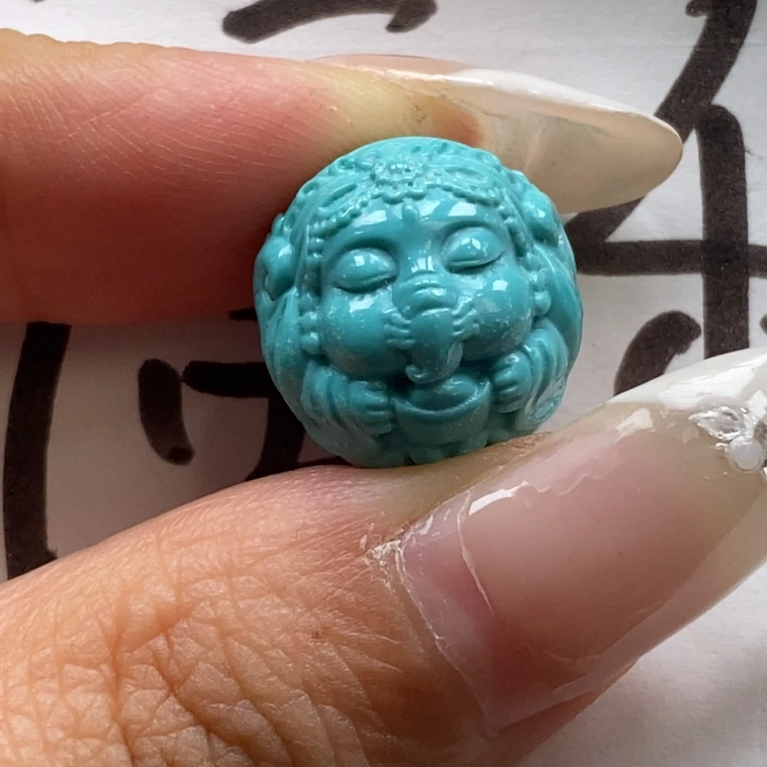 绿松石未镶嵌颈饰
