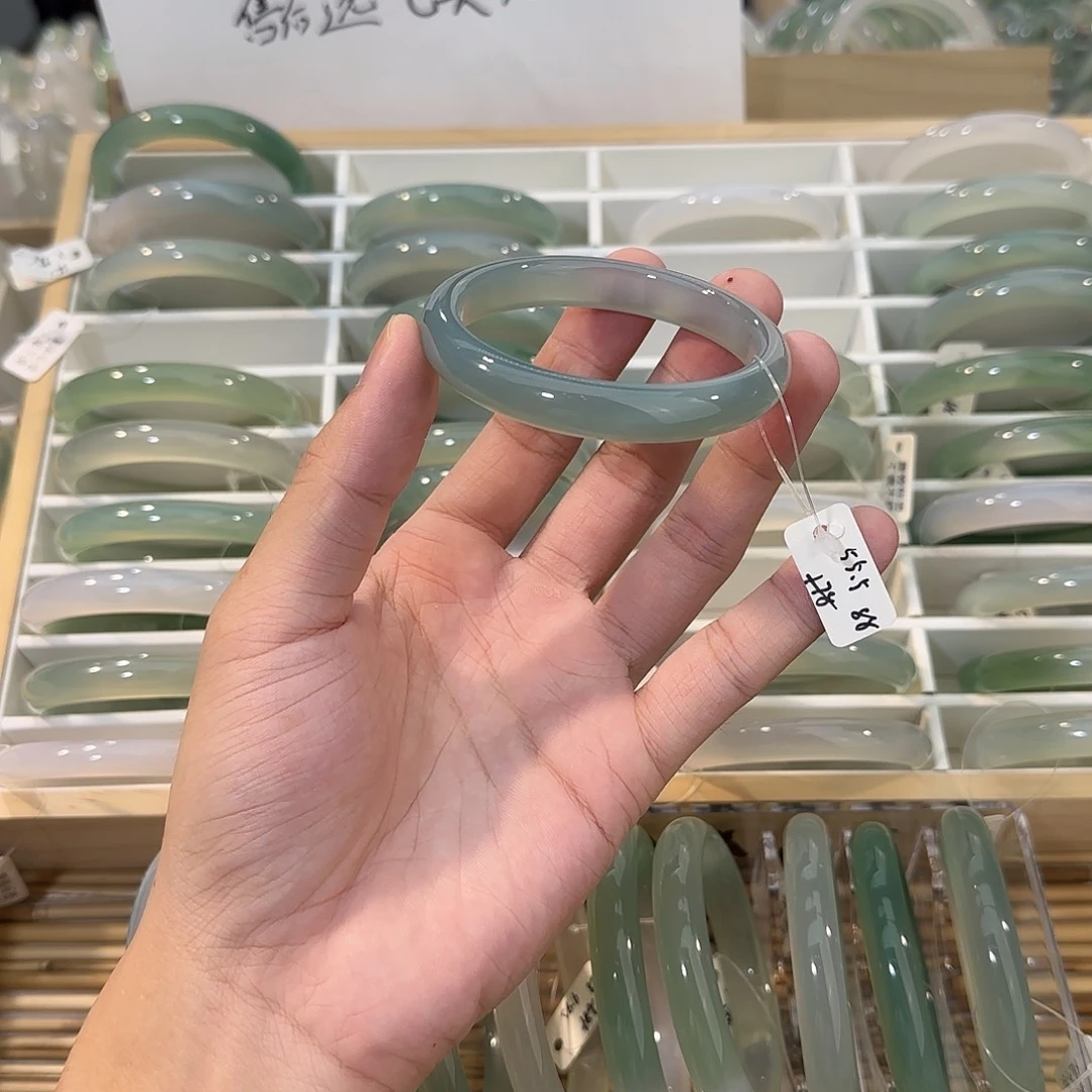 手镯玛瑙/玉髓未镶嵌圈口55.5