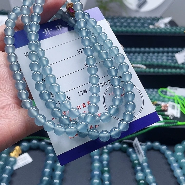 18K金镶嵌手链翡翠