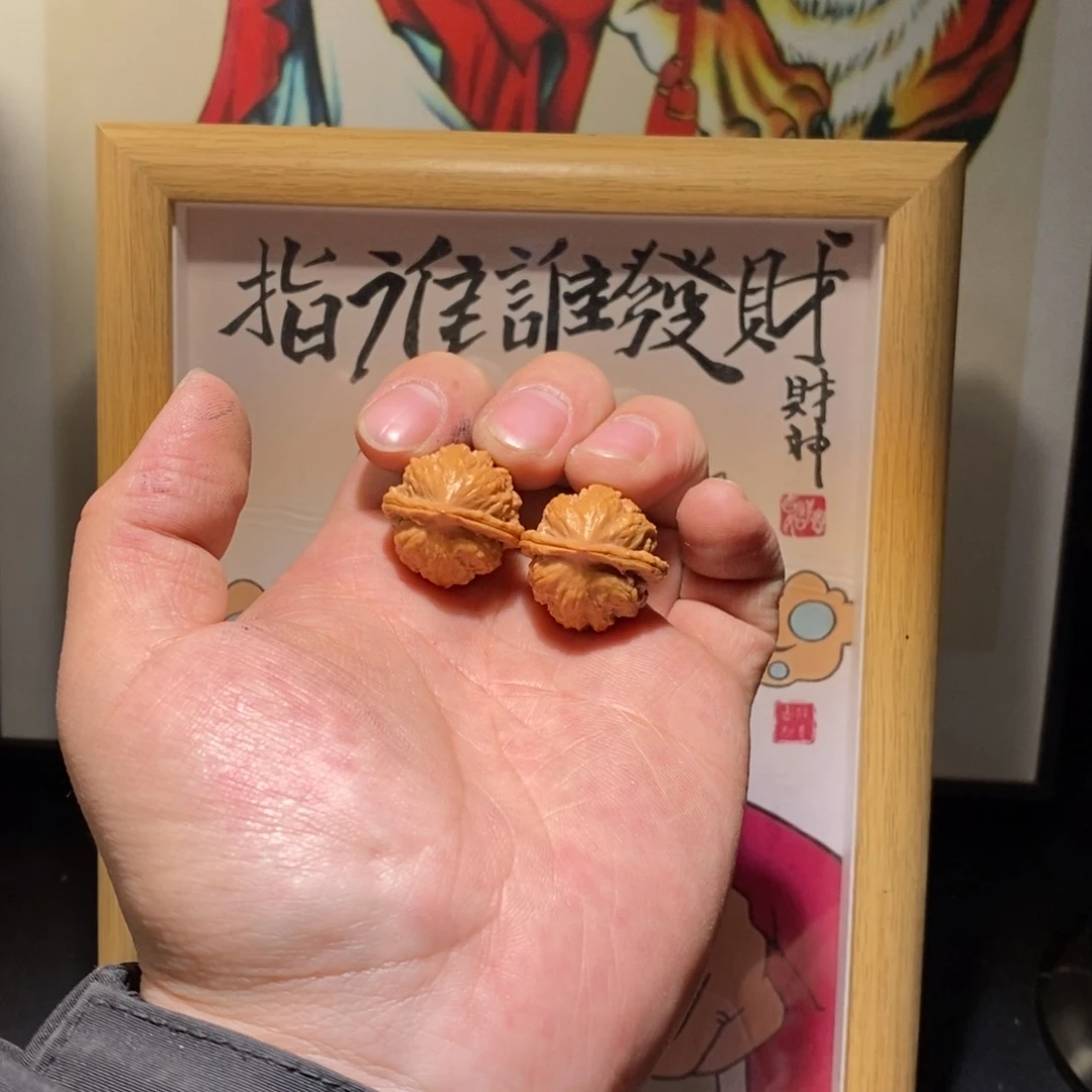 文玩核桃把件 14号小飞机