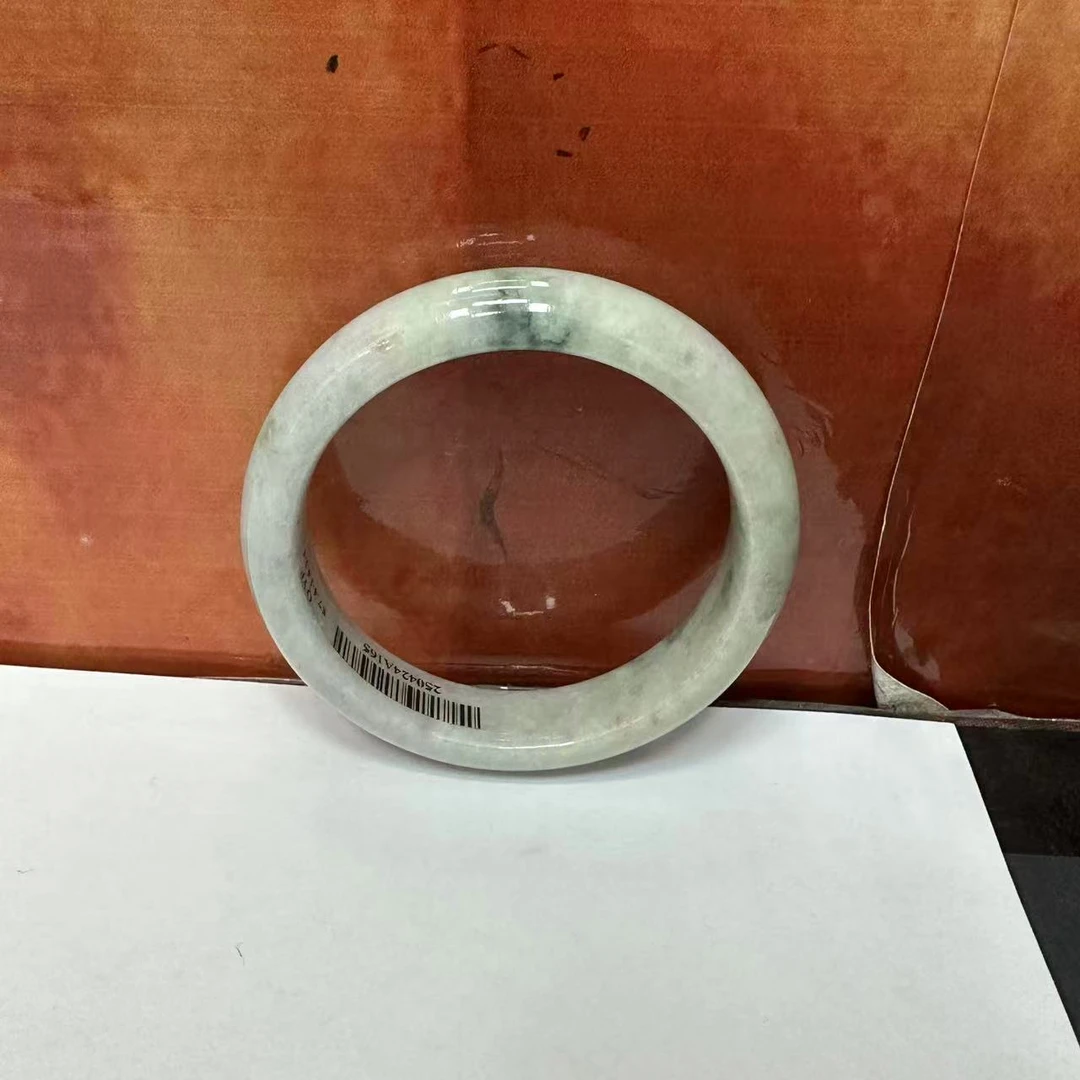 缅甸天然A货翡翠手镯~57.3圈