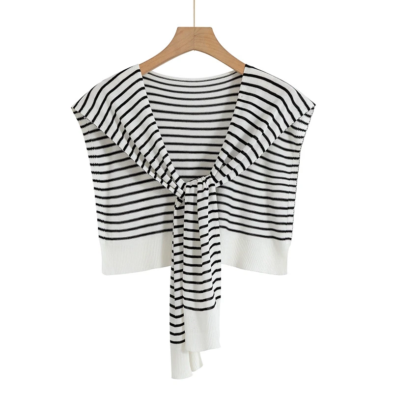 2025春季韩版新款空调房冰丝护肩百搭针织披肩