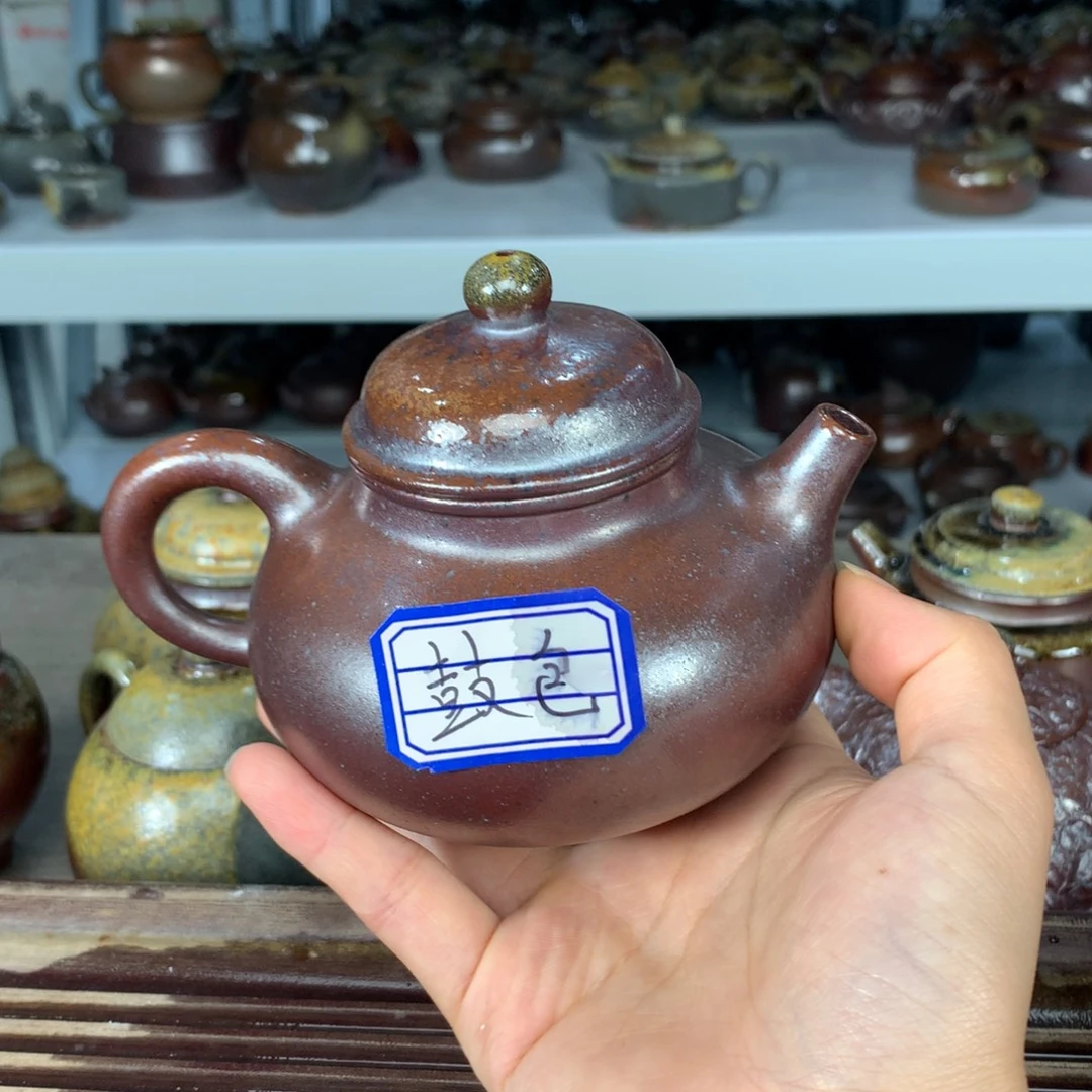 紫砂茶壶纯自然柴烧