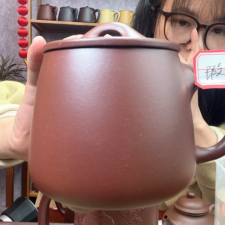 紫砂茶杯原矿紫砂杯