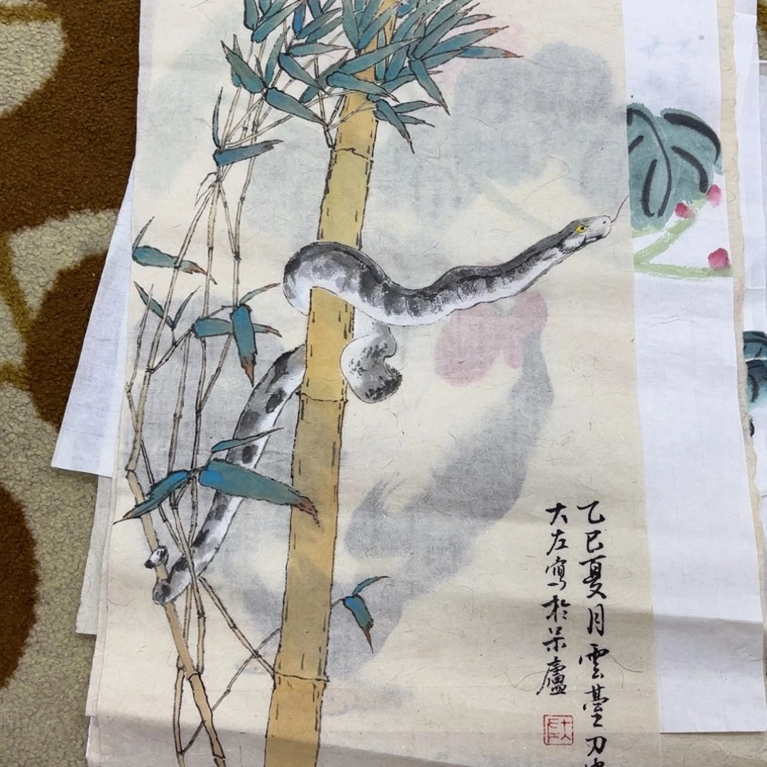 国画国画老师作品刘