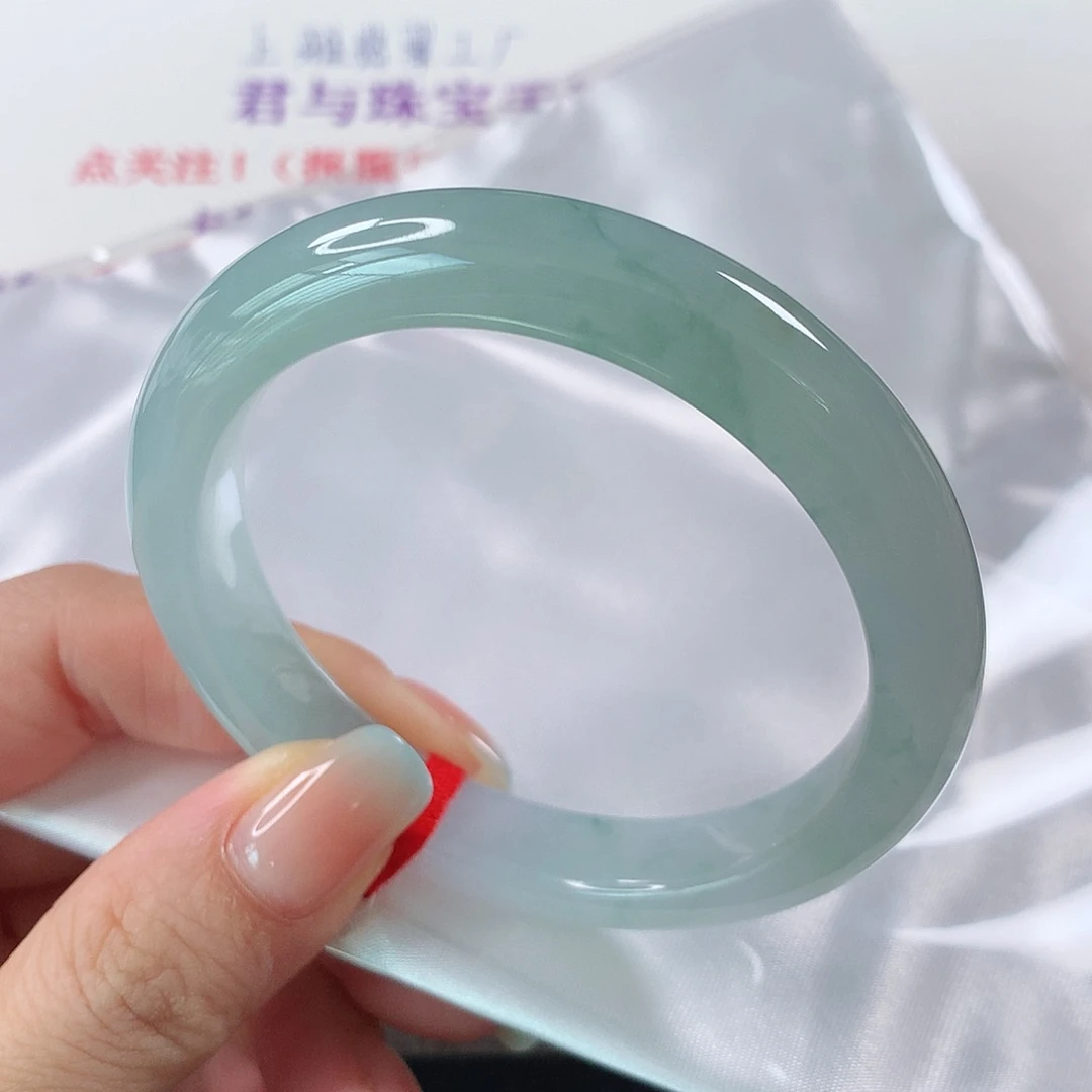 未镶嵌手镯翡翠 正圈①②①⭐⭐⭐⭐⭐强烈推荐