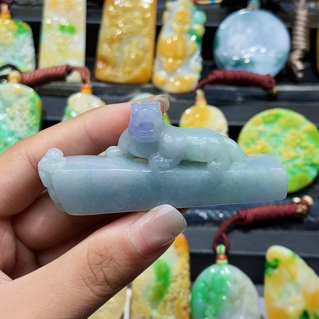 定制翡翠未镶嵌天然翡翠A货