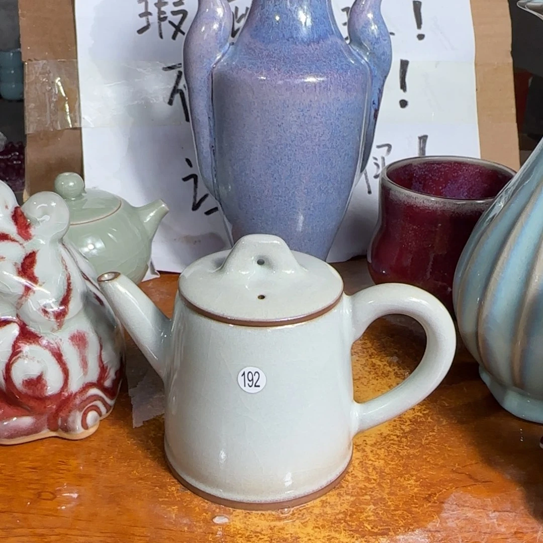 摆件郑家钧窑摆件微