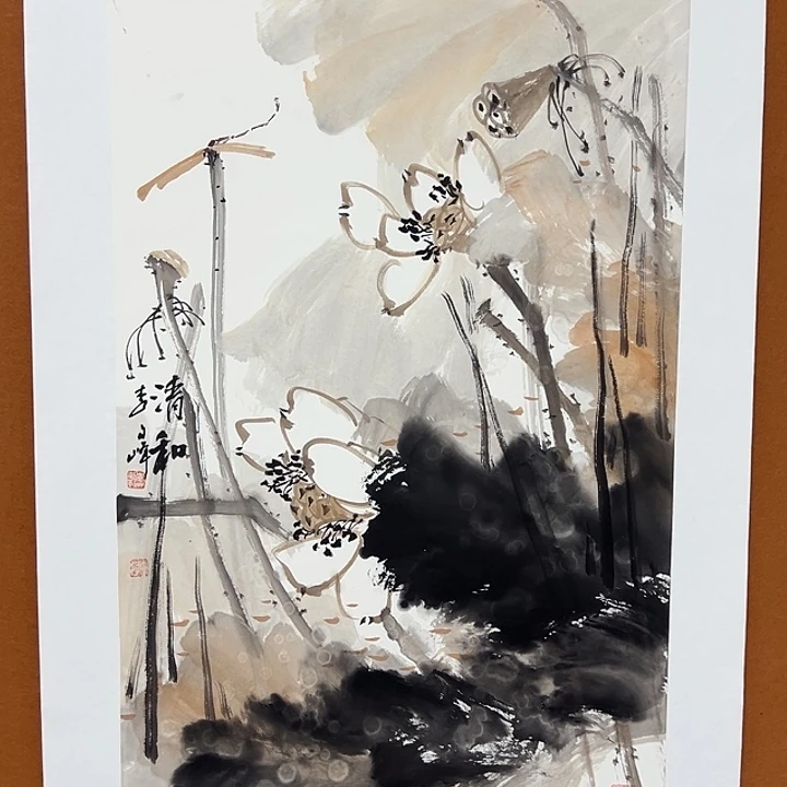 国画李文峰的画作