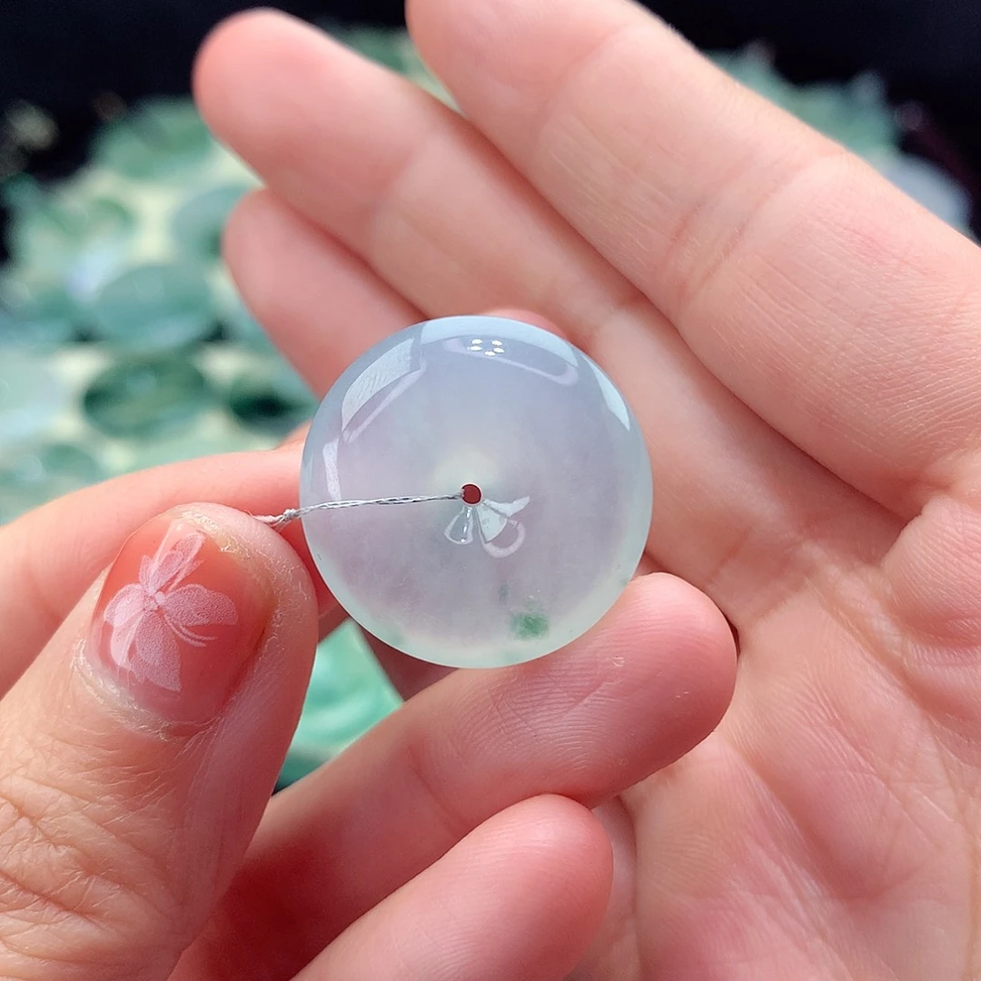 翡翠颈饰未镶嵌17尺寸22/5.7