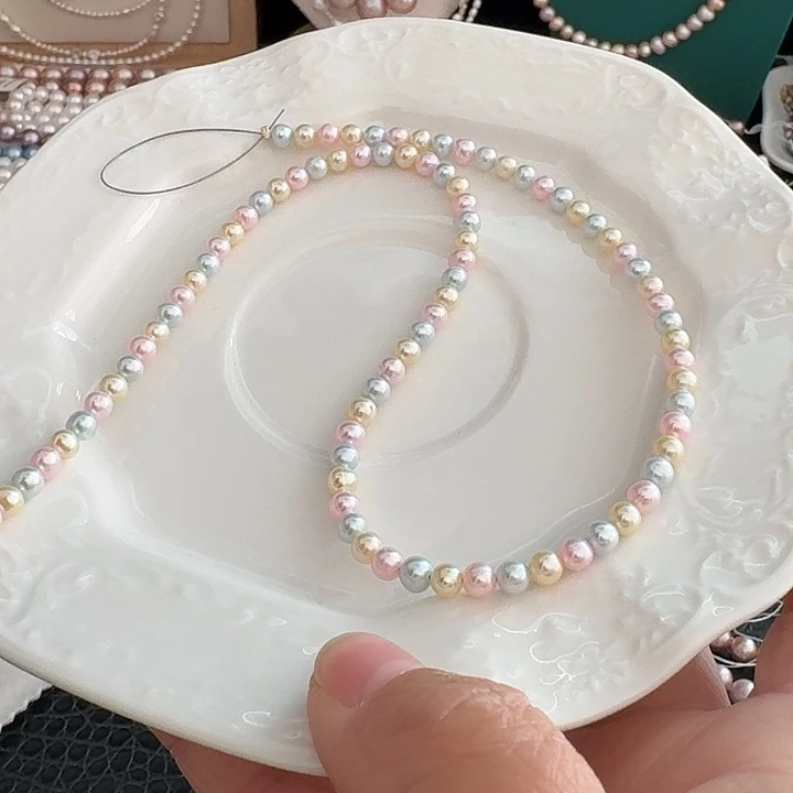 耳饰合金淡水珍珠