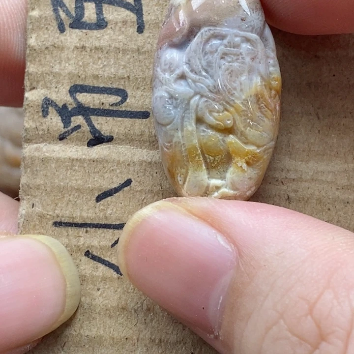 硅化珊瑚（珊瑚玉）颈饰未镶嵌吃****