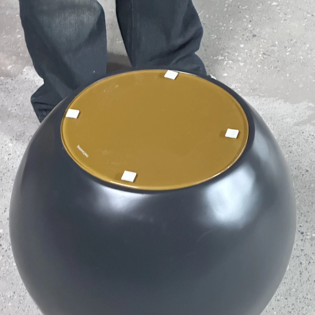 边几黑色球茶几边几