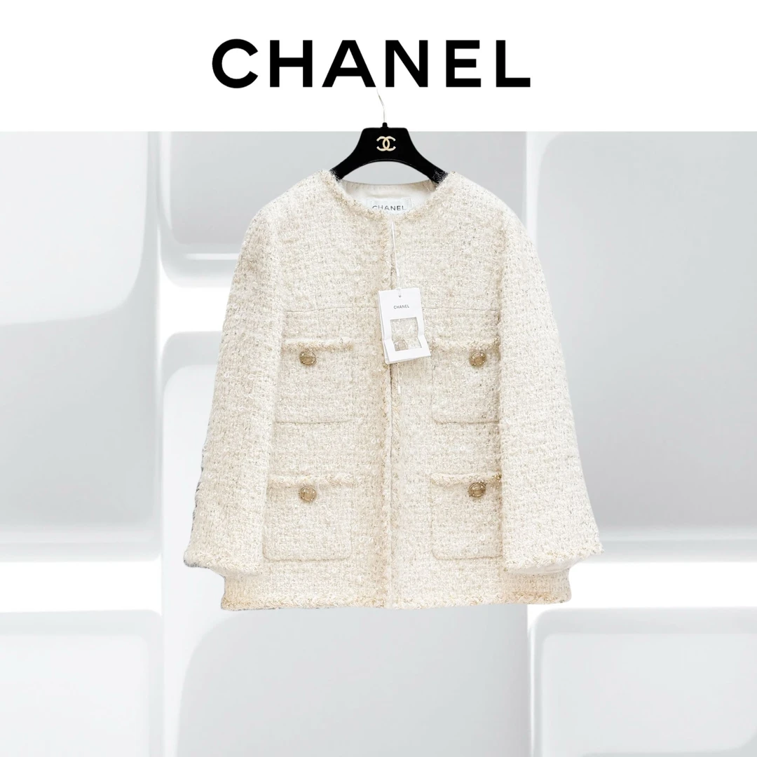 99新 Chanel/香奈儿 36码埃及系列爆款白金廓形四口袋外套