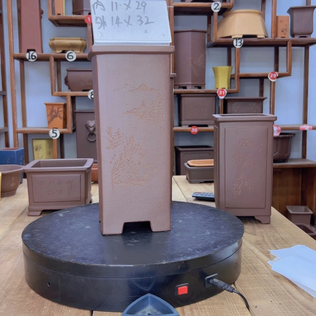 往***风紫砂花盆福利补差价