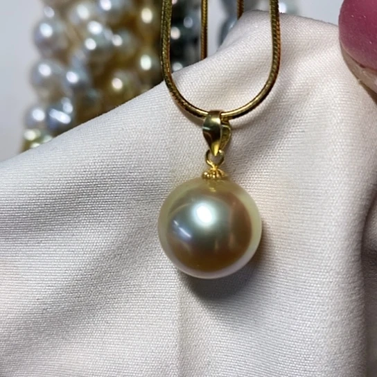 海水珍珠颈饰未镶嵌13.3