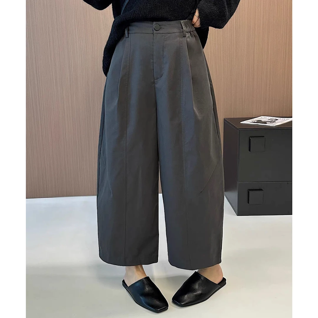 婷～纽芮正品25155秋款香蕉哈伦裤