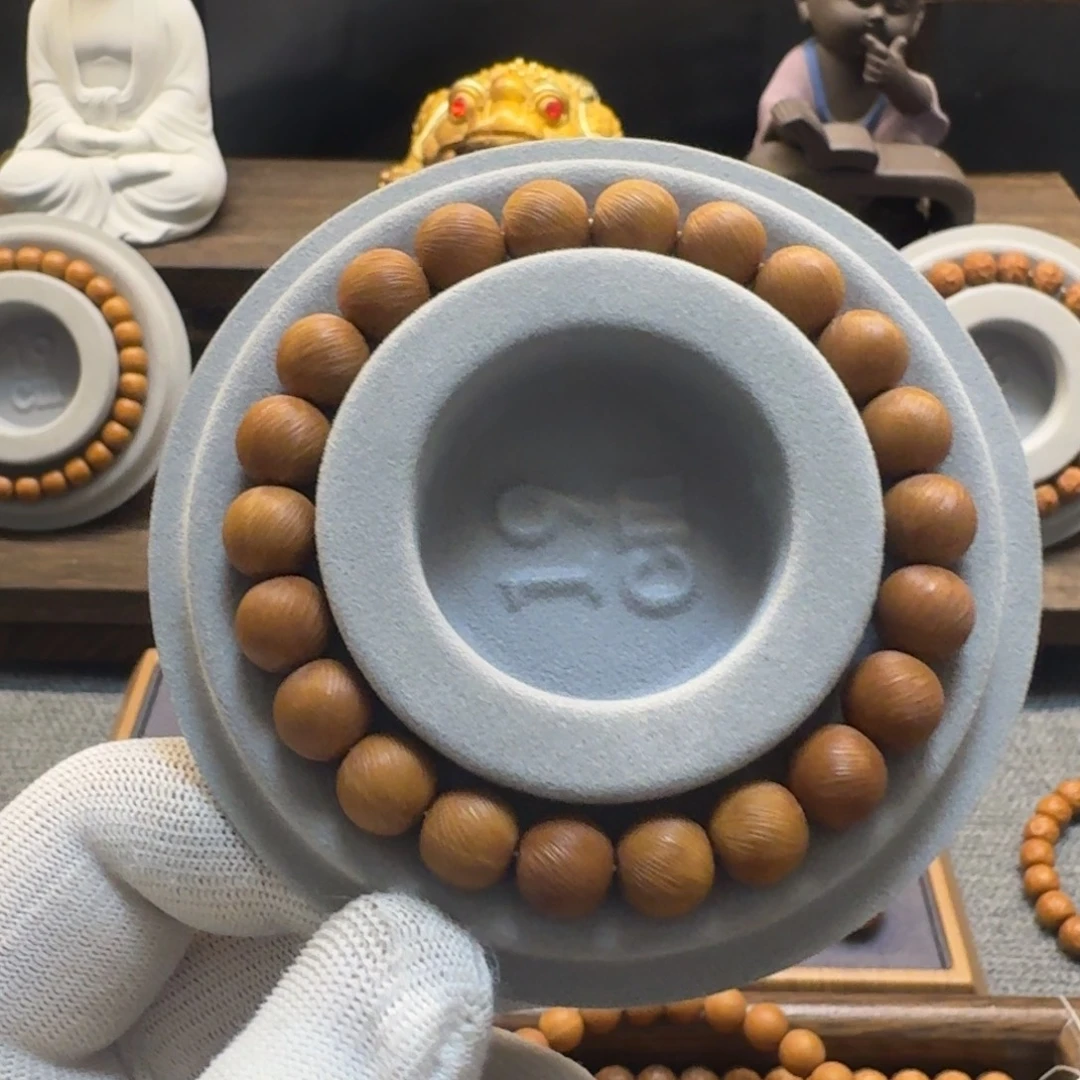 手串猴头核桃手工雕刻圆珠千刃