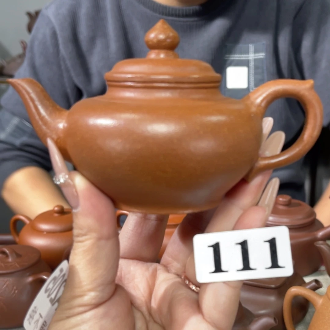 紫砂茶杯宜兴原矿紫砂精品手工